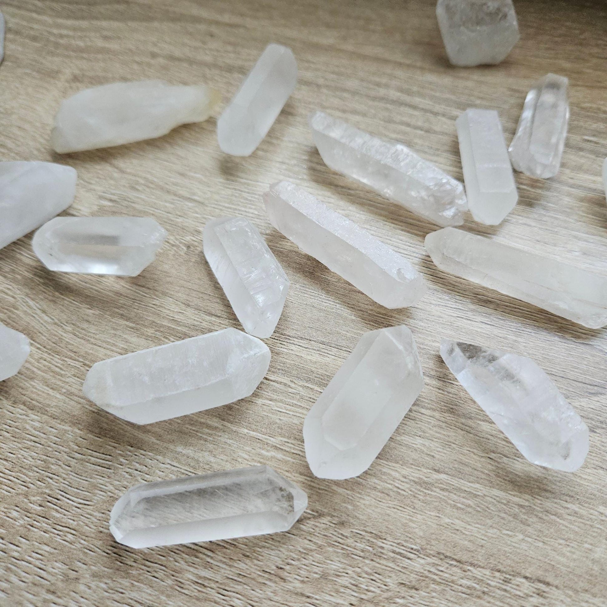 Natural Clear Quartz Crystal Points Raw Quartz Point Healing Crystal G